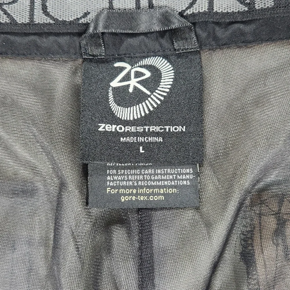 Zero Restriction Pants Mens 36x31 Black GORE-TEX Golf Rain Waterproof Windproof